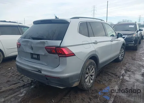 2018 Volkswagen Tiguan 2.0T Se/2.0T Sel из США, поврежденный, VIN 3VV3B7AX7JM082076